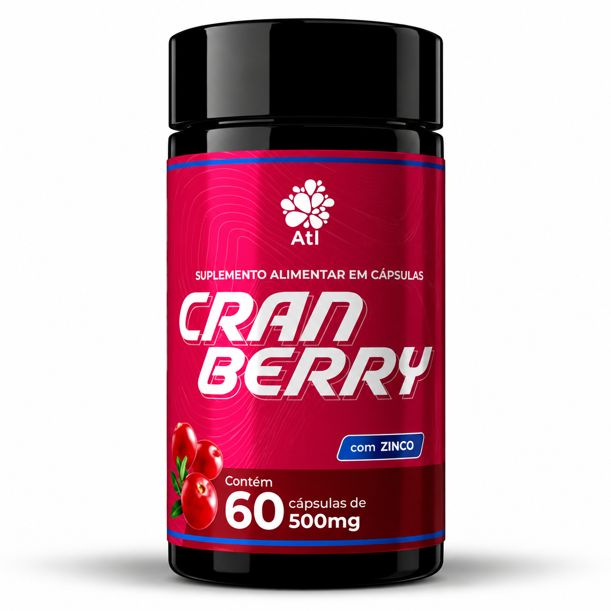 Atlantica Natural Cranberry - 60 Cápsulas